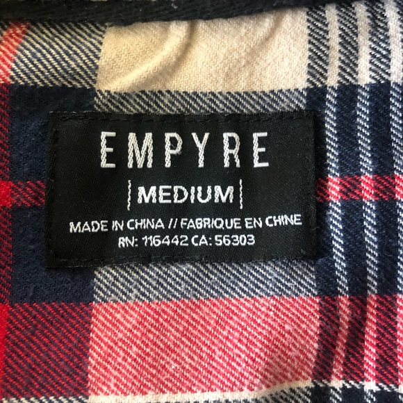 Empyre, Button down Flannel - Picture 5 of 5